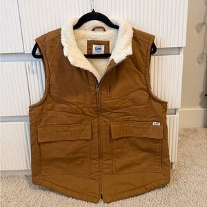 Lee Tan Sherpa-Lined Vest
